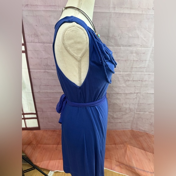 Free People Royal Blue Draped Dress - Picture 10 of 11